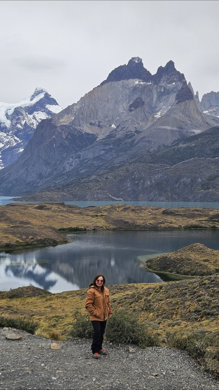 Pasajera durante Full Day Torres del Paine